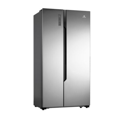 Refrigeradora RI-780I SIDE BY SIDE CROMADA 566 LITROS/ LUZ LED, NO FROST